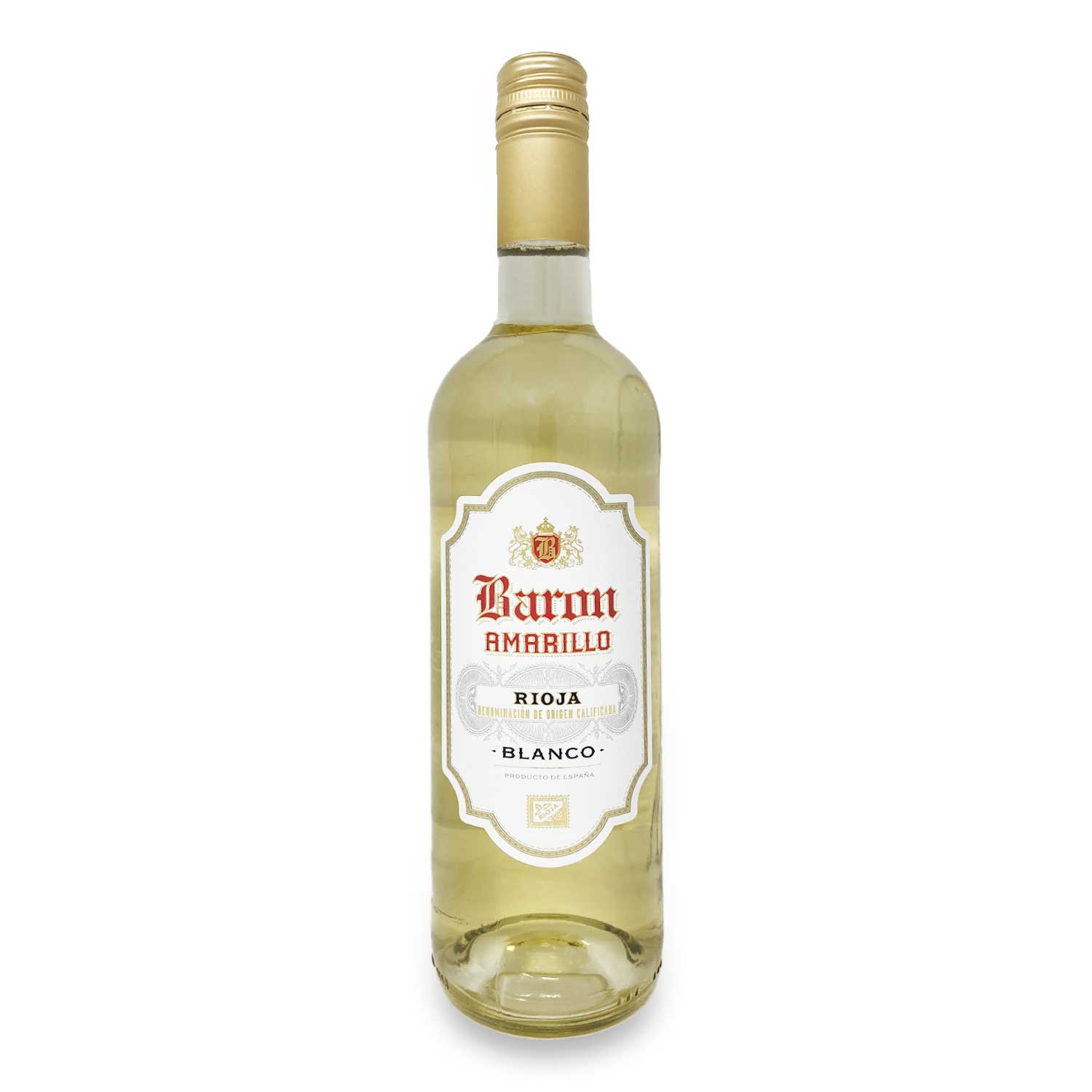 Baron Amarillo Rioja Blanco Denominación De Origen Calificada 75cl