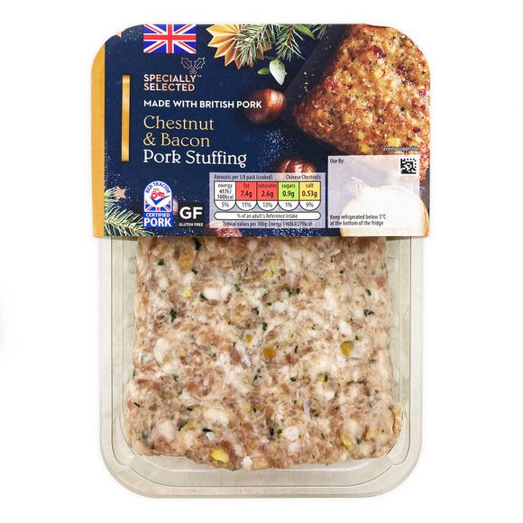 Specially Selected Chestnut & Bacon Pork Stuffing 350g