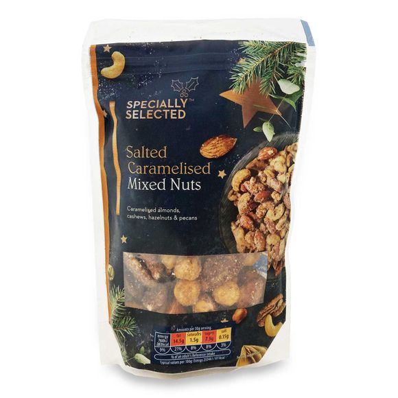 Specially Selected Salted Caramelised Mixed Nuts 165g