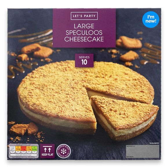 Let's Party Large Speculoos Cheesecake 800g