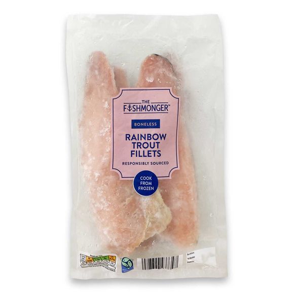 The Fishmonger Boneless Rainbow Trout Fillets 360g