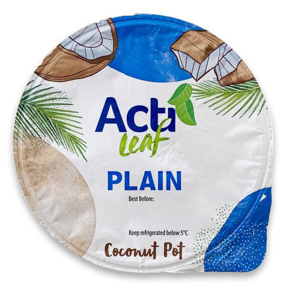 Acti Leaf Plain Coconut Pot 350g