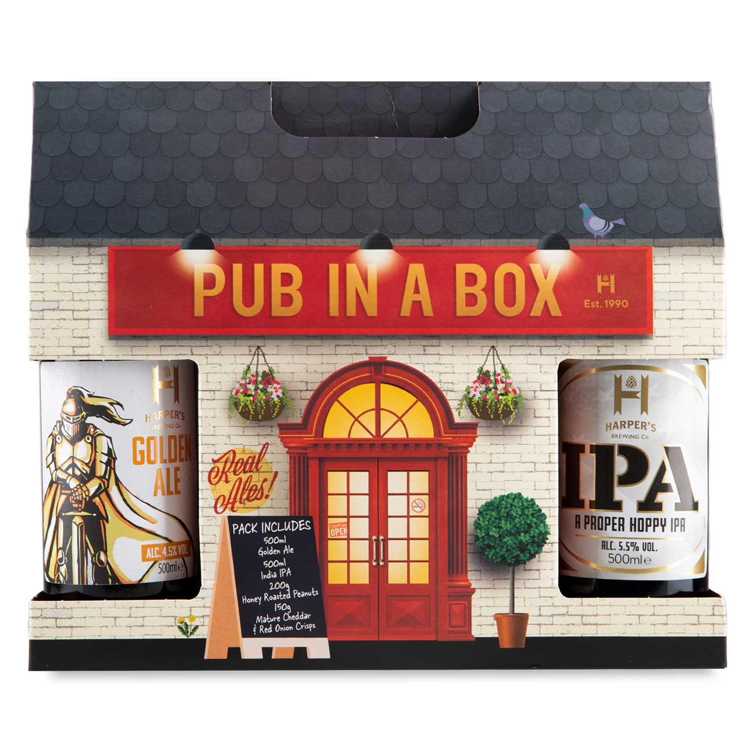 Harper's Brewing Co. Pub In A Box 2x500ml, 1x200g, 1x150g