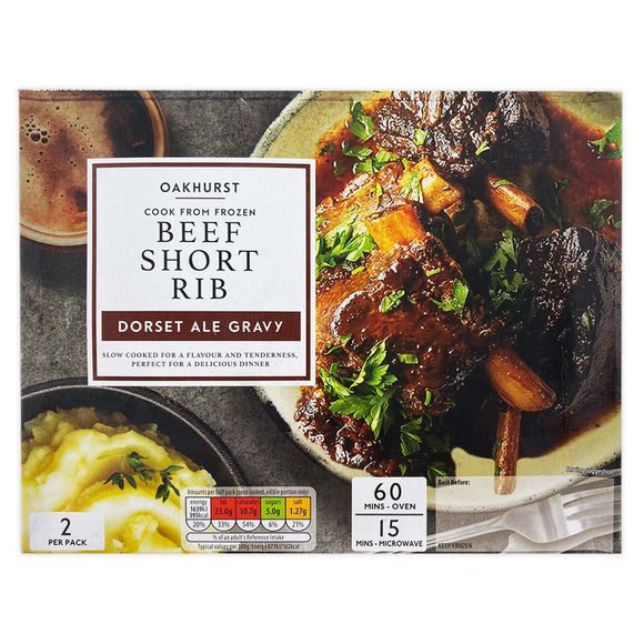 Oakhurst Beef Ribs In Dorset Ale Gravy 700g