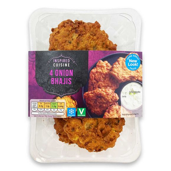 Inspired Cuisine Onion Bhajis 240g/4 Pack