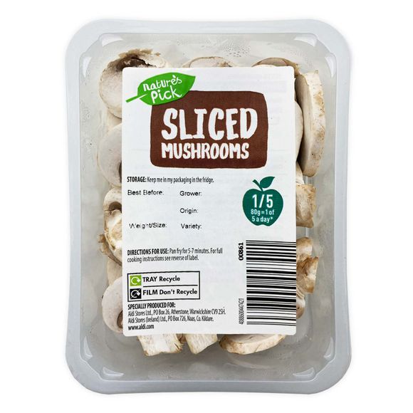 Nature's Pick Sliced Mushrooms 250g