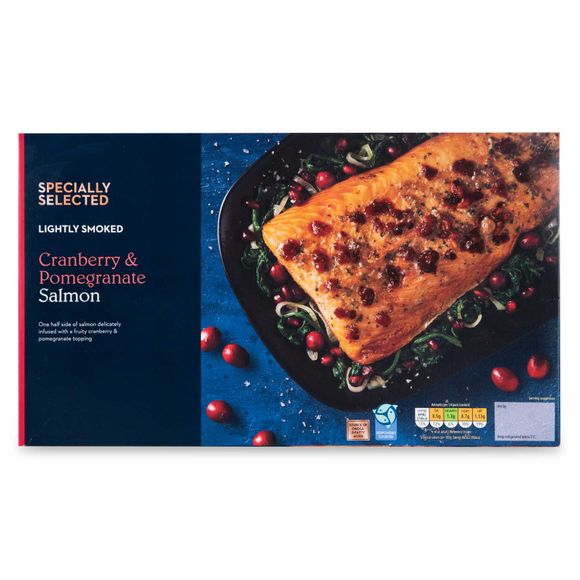 Specially Selected Salmon With Cranberry & Pomegranate Marinade 500g