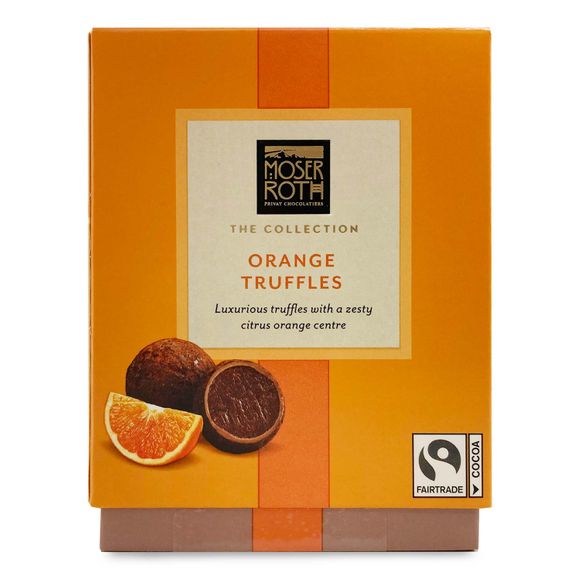 Moser Roth Milk Chocolate & Orange Truffles 140g