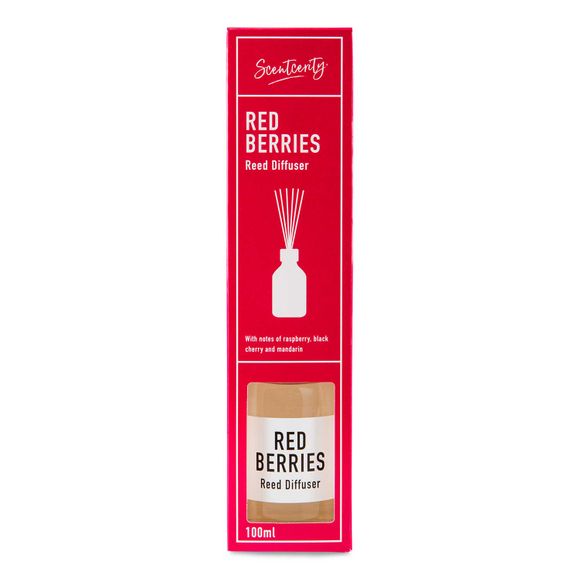 Scentcerity Red Berries Fragranced Reed Diffuser 100ml