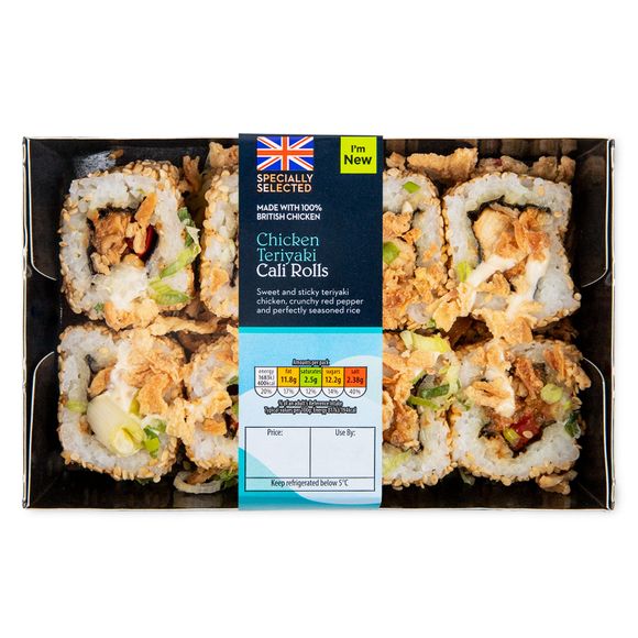 Specially Selected Chicken Teriyaki Cali Rolls 206g/8 Pack