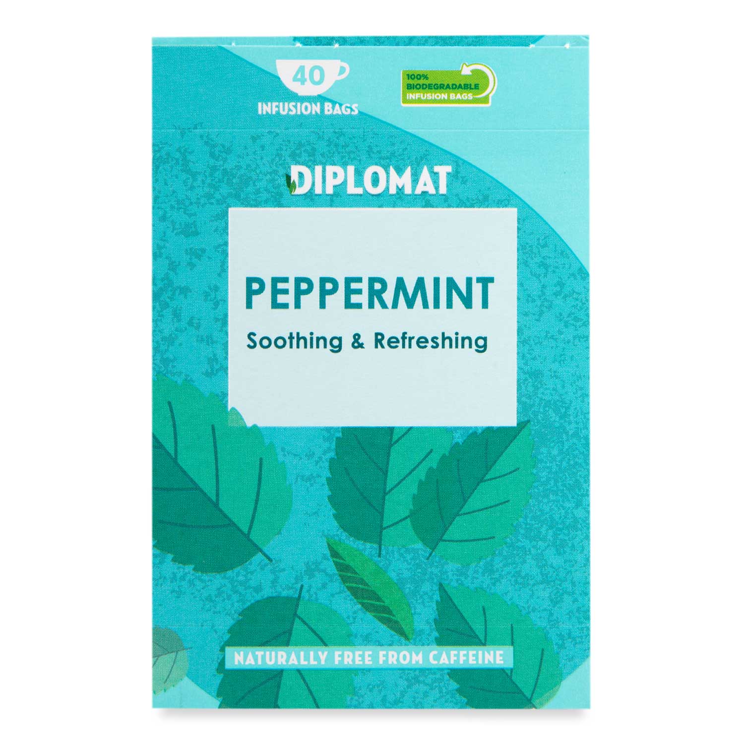 Diplomat Peppermint Infusion Tea Bags 60g/40 Pack