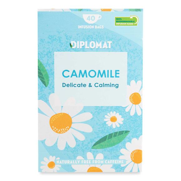 Diplomat Camomile Tea Bags 60g/40 Pack