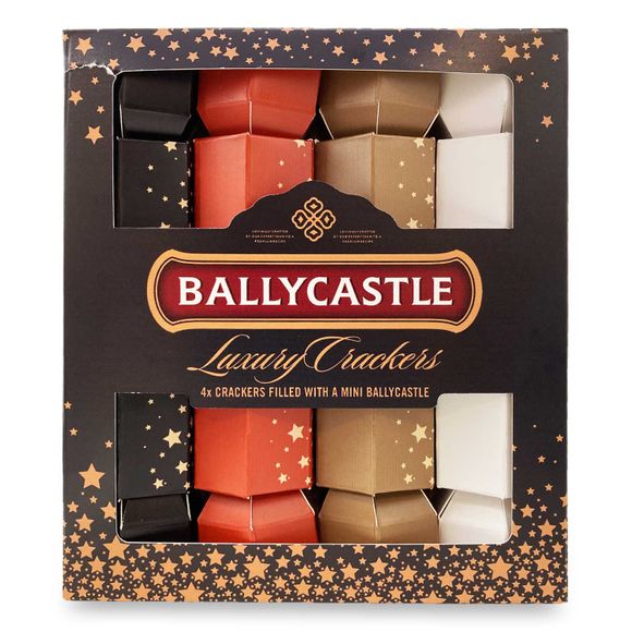 Ballycastle Luxury Crackers Crackers Filled With A Mini 4 Pack