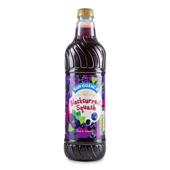 Sun Quench Blackcurrant Squash 1l