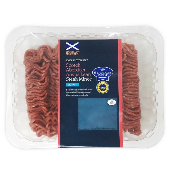 Specially Selected Scotch Aberdeen Angus Lean Steak Mince 5% Fat 500g