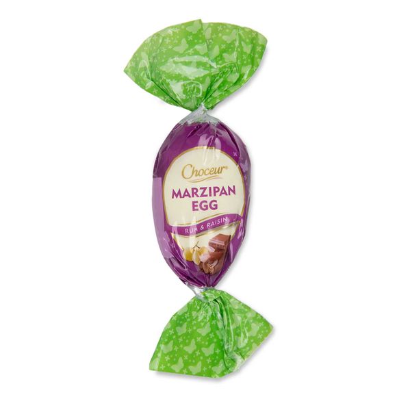 Choceur Rum Raisin Marzipan Egg 100g