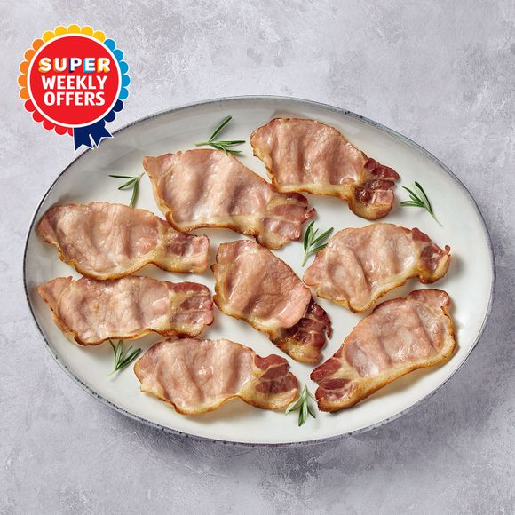 Specially Selected Maple Cured Smoked Back Bacon Rashers 240g