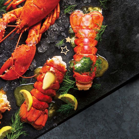 Specially Selected Roasted Garlic Lobster Tails 254g