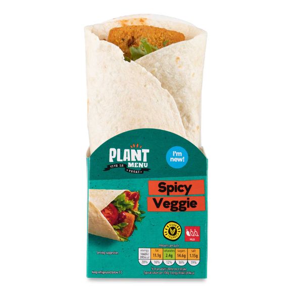 Eat & Go Spicy Veggie Wrap 194g