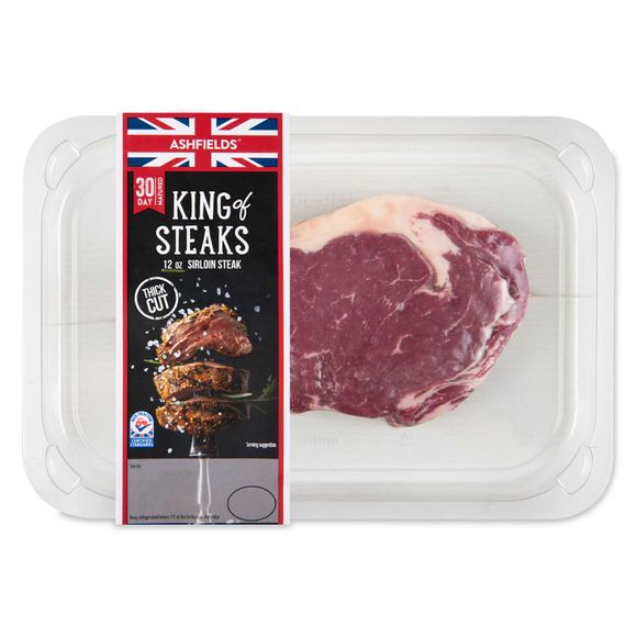 Ashfields 30 Day Matured King Of Steaks 12oz Sirloin Steak 340g