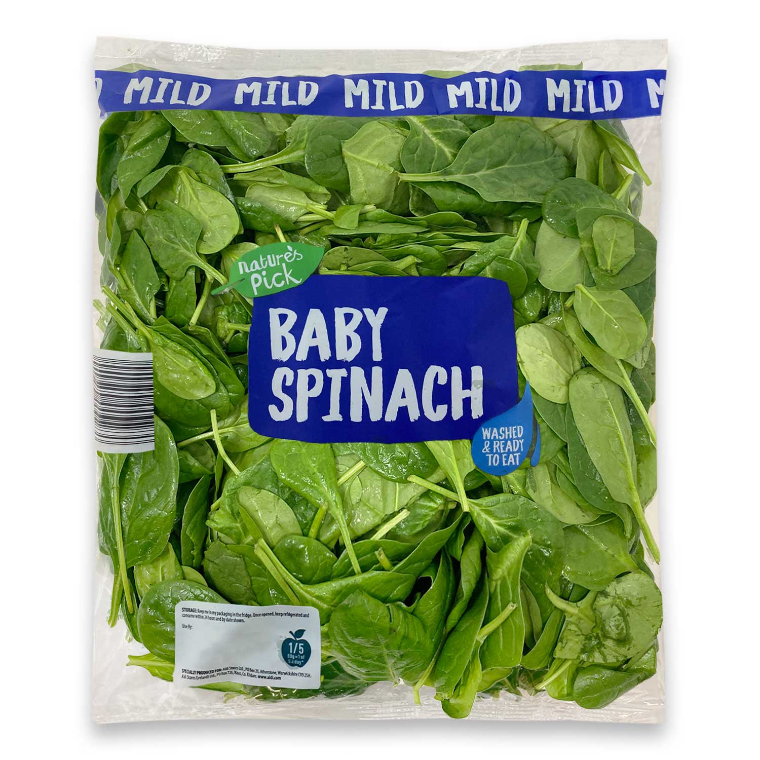 Nature's Pick Baby Spinach 300g