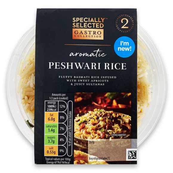 Specially Selected Gastro Peshwari Rice 300g