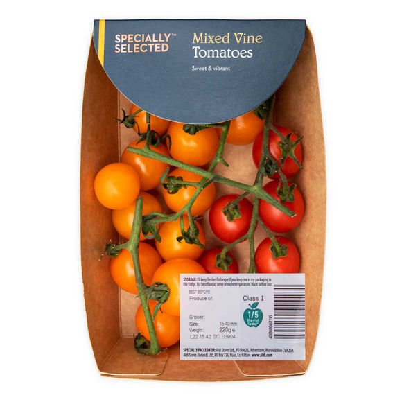 Specially Selected Mixed Vine Tomatoes 220g