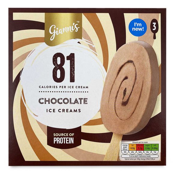 Gianni's Chocolate Ice Creams 3x90ml