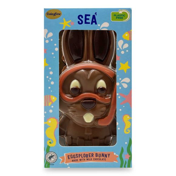 Dairyfine Sea Eggsplorer Milk Chocolate Bunny 170g