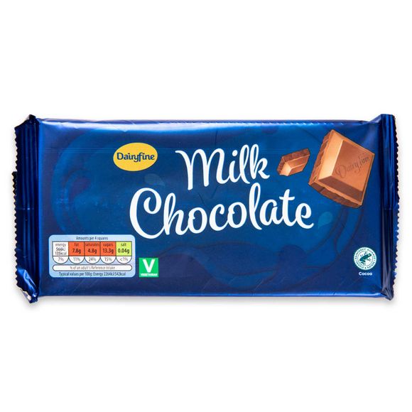 Dairyfine Milk Chocolate 200g