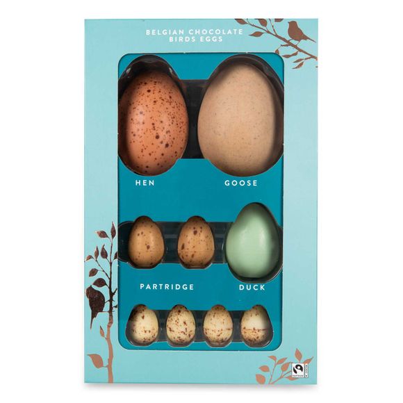 Specially Selected Exquisite Belgian Chocolate British Bird Eggs 140g
