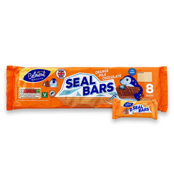 Belmont Orange Seal Bars 8 Pack