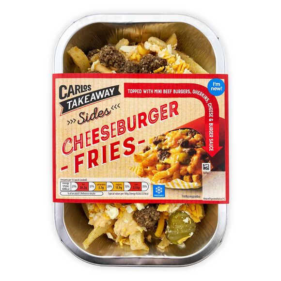 Carlos Takeaway Cheeseburger Fries 400g