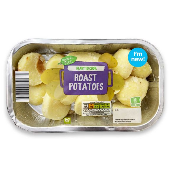 Nature's Pick Ready To Cook Roast Potatoes 400g