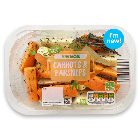 Nature's Pick Carrots & Parsnips 400g