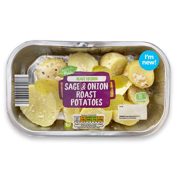 Nature's Pick Sage & Onion Roast Potatoes 400g