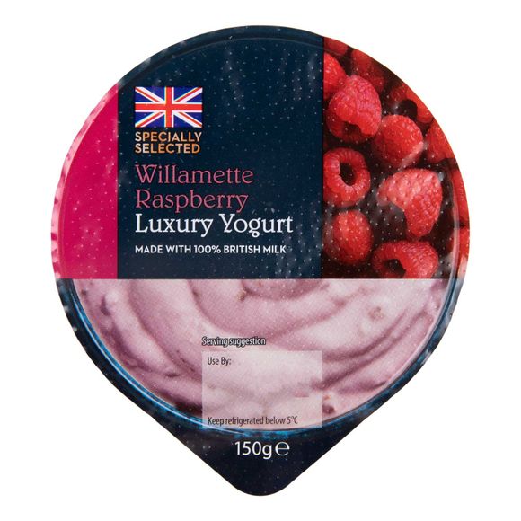 Specially Selected Willamette Raspberry Luxury Yogurt 150g