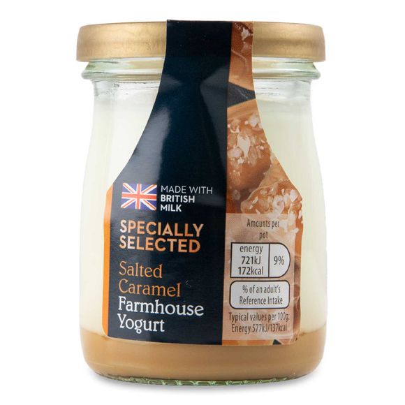 Specially Selected Salted Caramel Farmhouse Yoghurt 125g