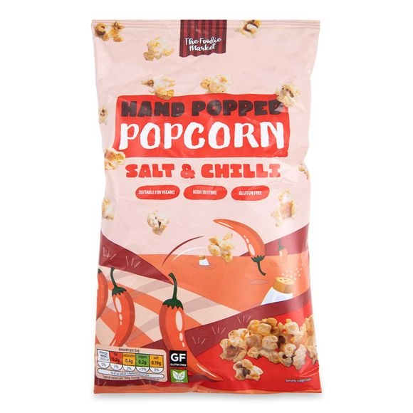 Foodie Market Salt & Chilli Popcorn 23g