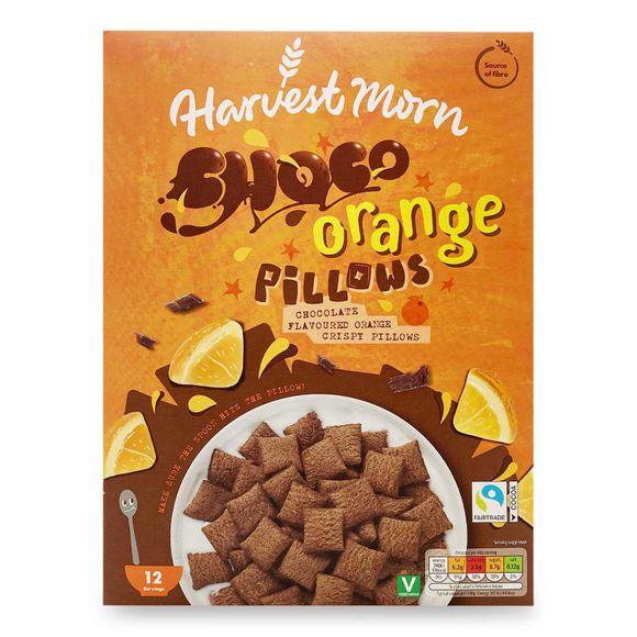 Harvest Morn Choco Orange Wheat Pillows 500g