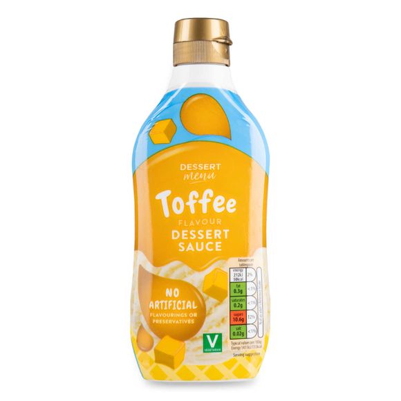 Dessert Menu Toffee Flavour Dessert Sauce 325g