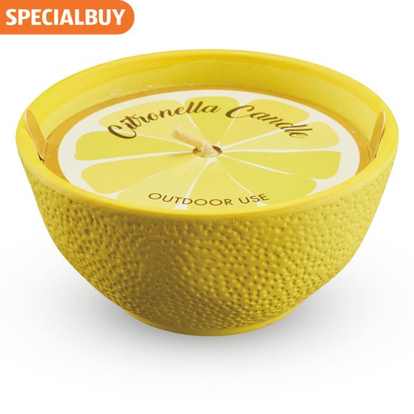 Scentcerity Citronella Lemon Candle 240g