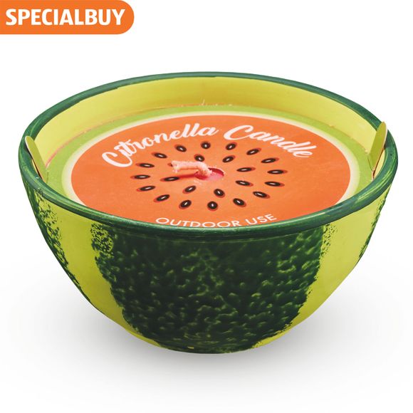 Scentcerity Citronella Watermelon Candle 240g