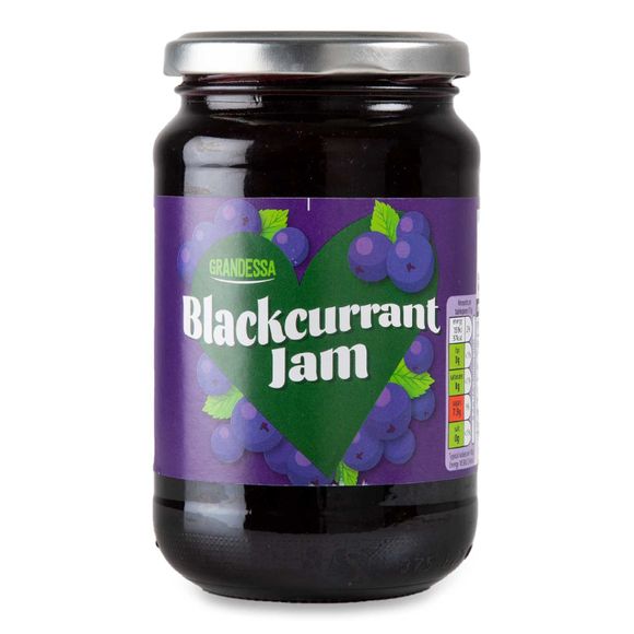 Grandessa Blackcurrant Jam 454g