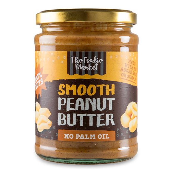 The Foodie Market Smooth Peanut Butter 280g