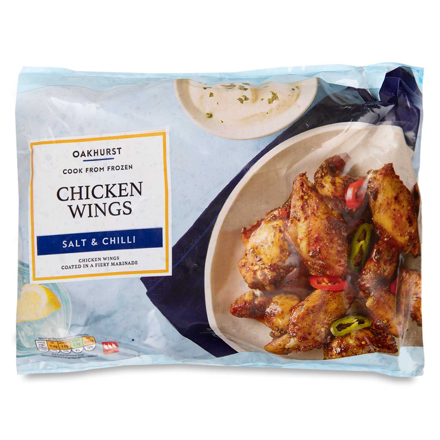 Oakhurst Chicken Wings Salt & Chilli 700g