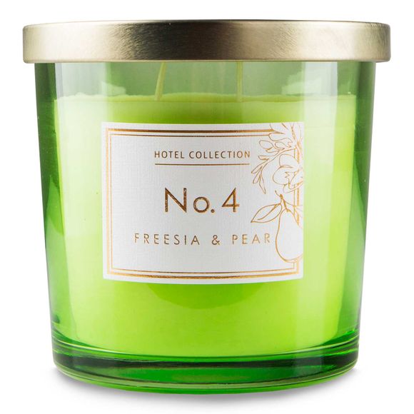 Hotel Collection No.4 Freesia & Pear Fragranced Candle 335g