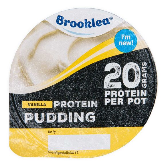 Brooklea Vanilla Flavour Protein Pudding 200g