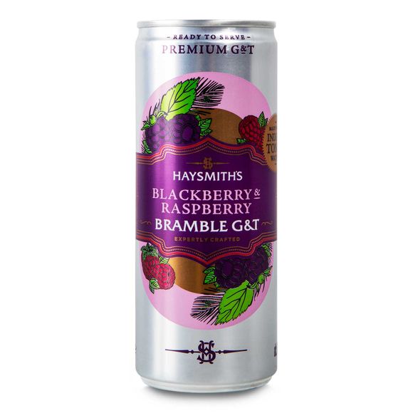 Haysmith's Blackberry & Raspberry Bramble Gin & Tonic 250ml