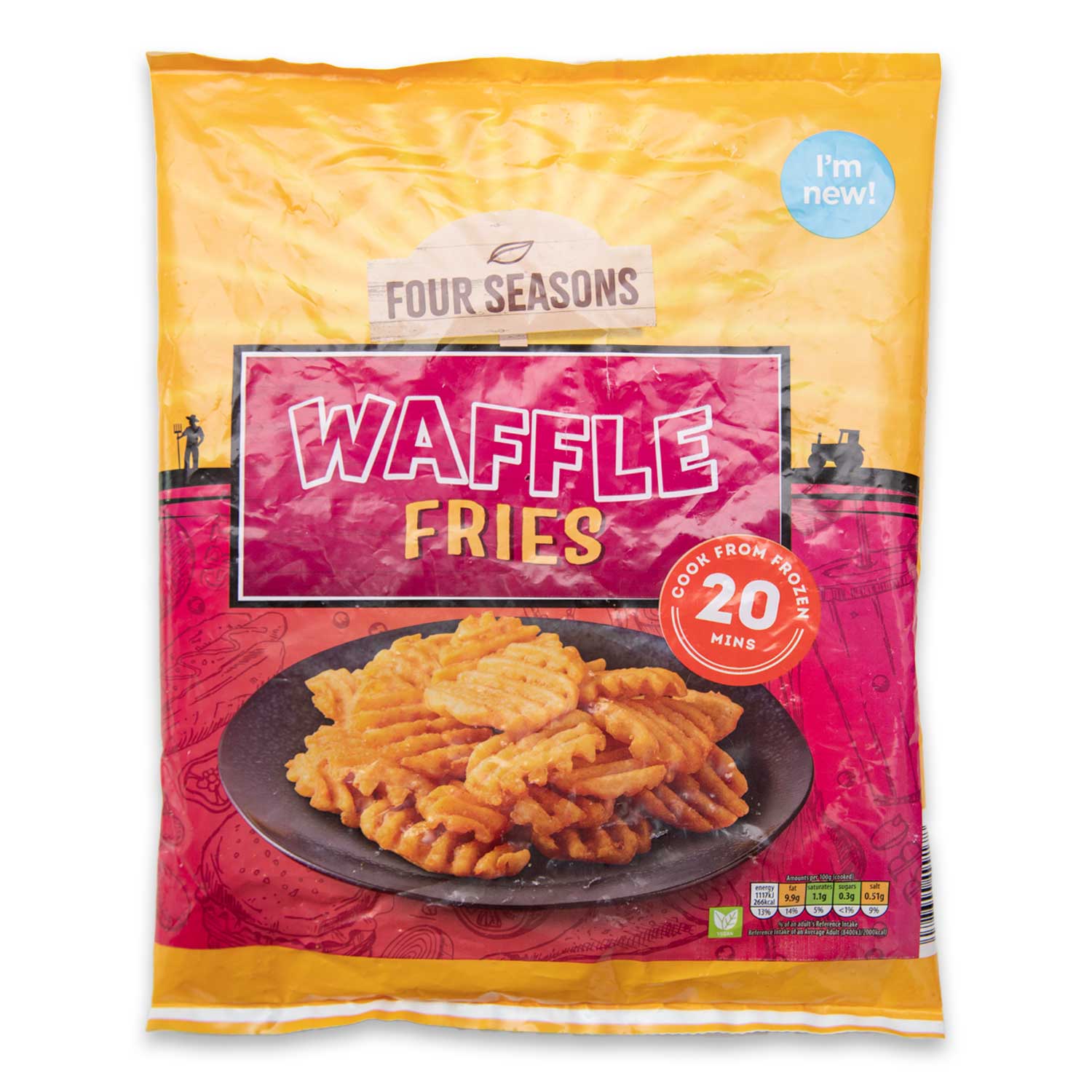 Four Seasons Waffle Fries 550g